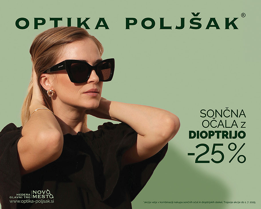 Sončna očala z dioptrijo -25%